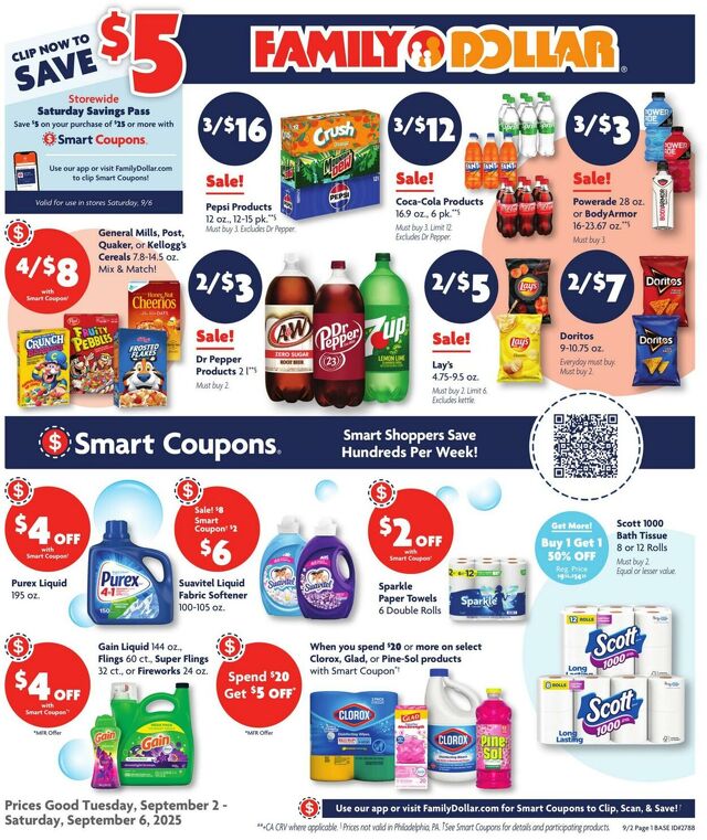 Catalogue Family Dollar from 09/02/2025