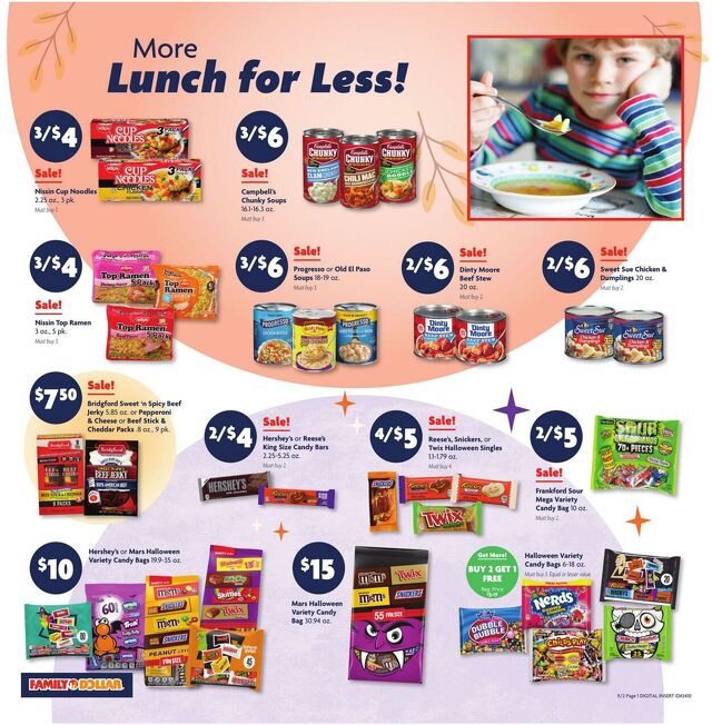 Catalogue Family Dollar from 09/02/2025