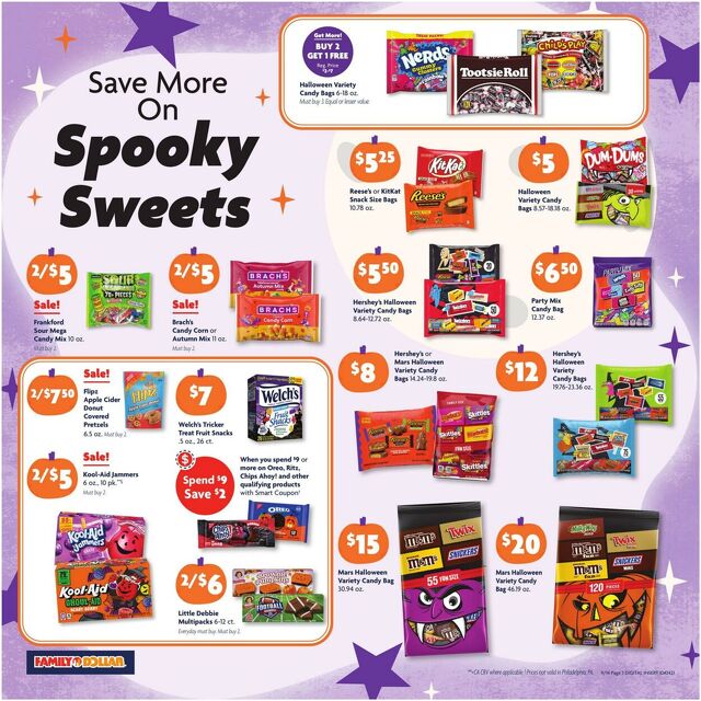 Catalogue Family Dollar from 09/14/2025