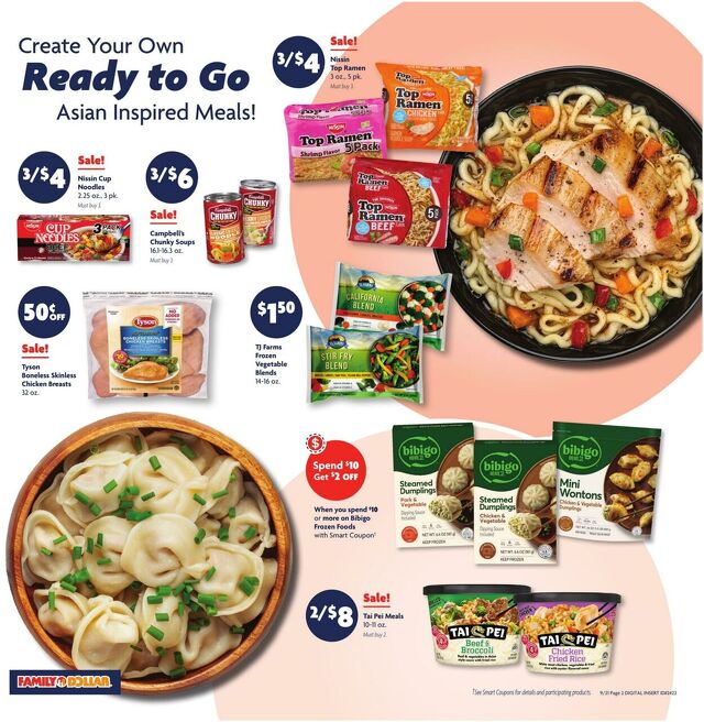 Catalogue Family Dollar from 09/21/2025