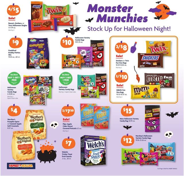 Catalogue Family Dollar from 09/21/2025