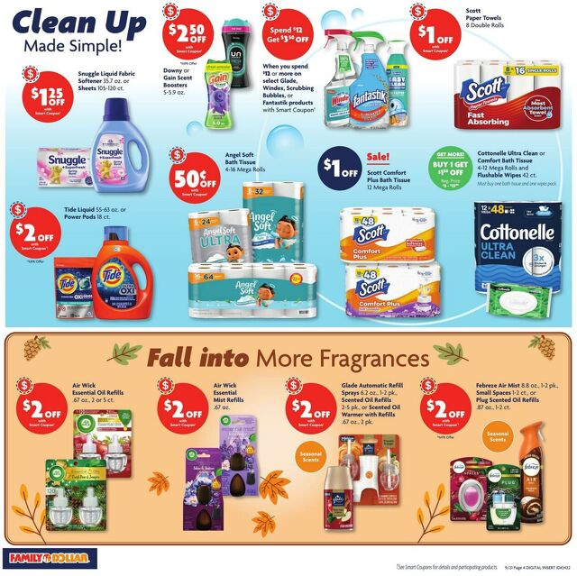 Catalogue Family Dollar from 09/21/2025
