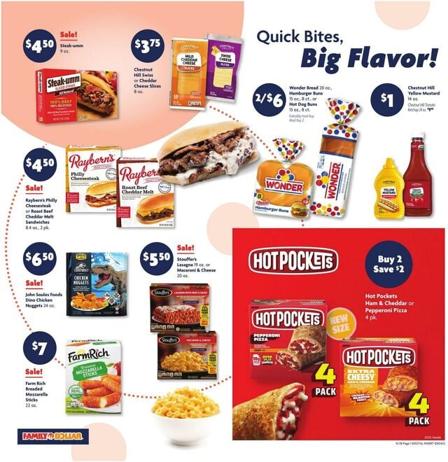 Catalogue Family Dollar from 09/28/2025