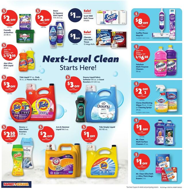 Catalogue Family Dollar from 09/28/2025