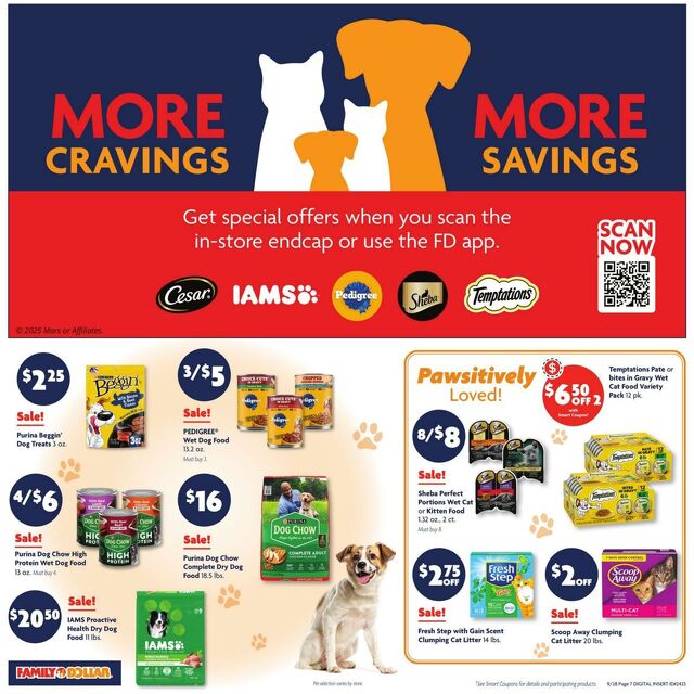 Catalogue Family Dollar from 09/28/2025