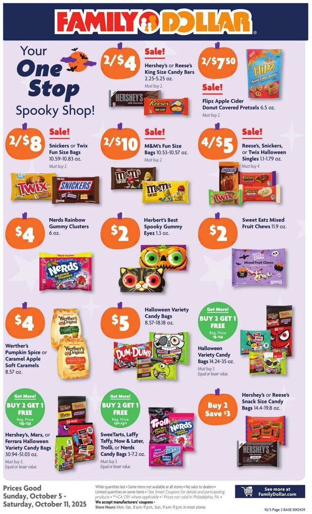 Catalogue Family Dollar from 10/05/2025