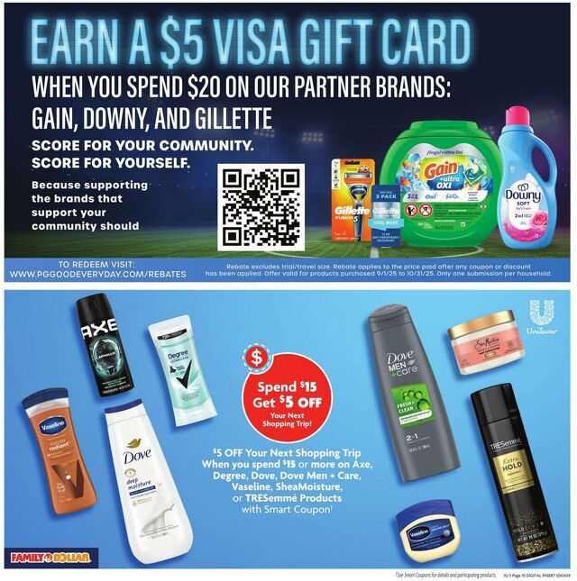 Catalogue Family Dollar from 10/05/2025