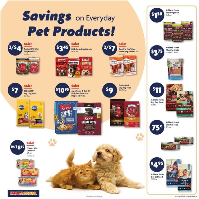 Catalogue Family Dollar from 10/05/2025