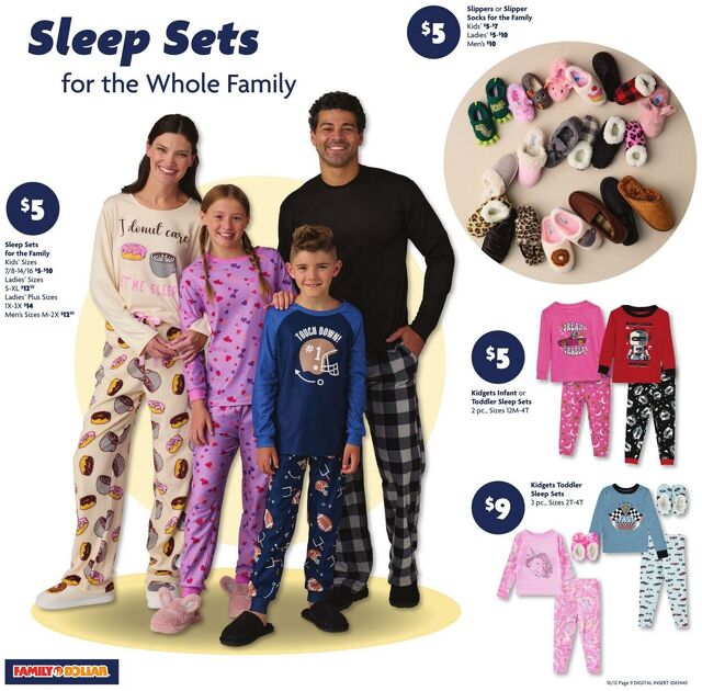 Catalogue Family Dollar from 10/12/2025