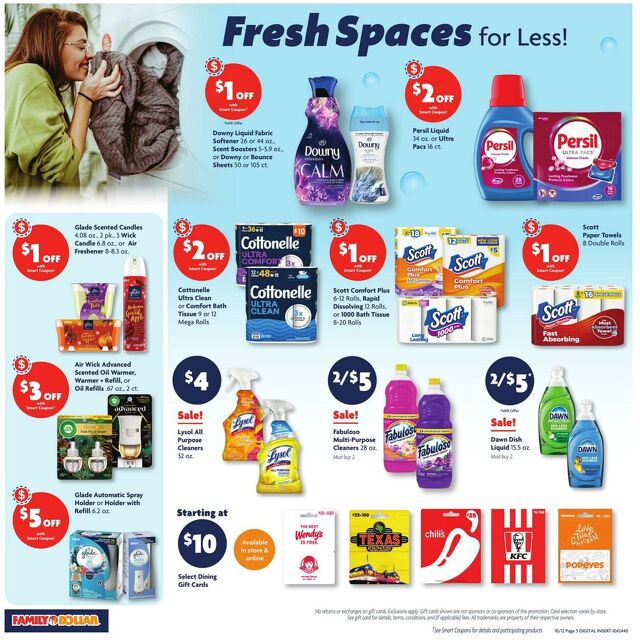 Catalogue Family Dollar from 10/12/2025