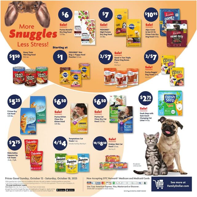 Catalogue Family Dollar from 10/12/2025