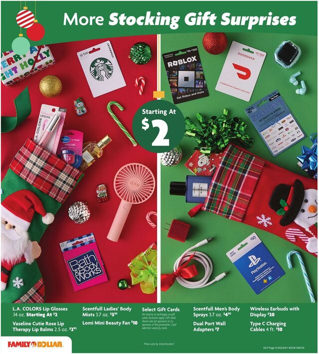 Catalogue Family Dollar from 10/17/2025