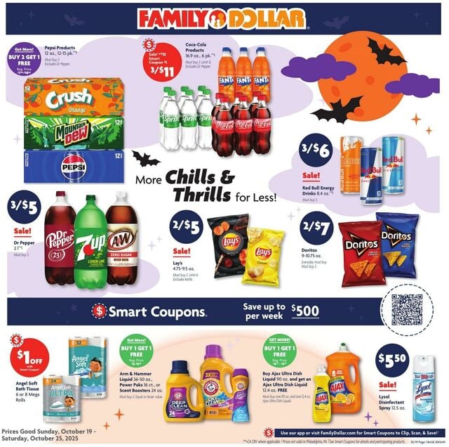 Catalogue Family Dollar from 10/19/2025