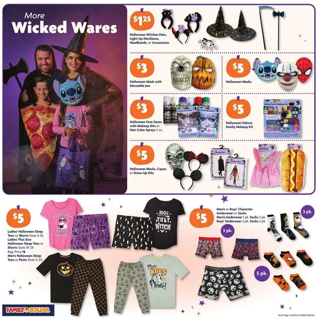 Catalogue Family Dollar from 10/19/2025