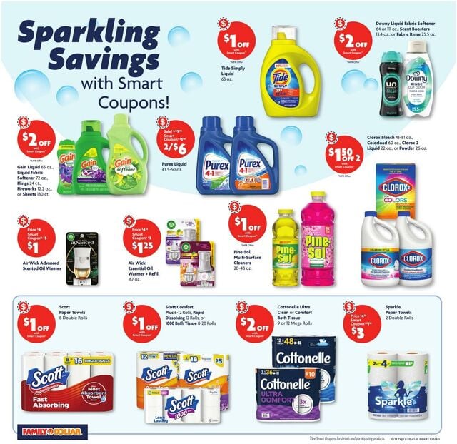 Catalogue Family Dollar from 10/19/2025