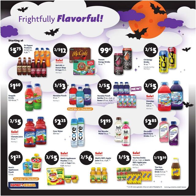 Catalogue Family Dollar from 10/26/2025