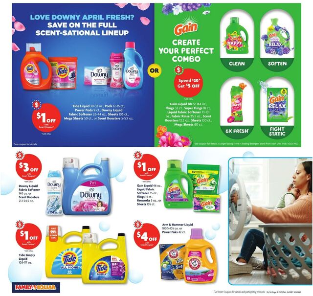 Catalogue Family Dollar from 10/26/2025
