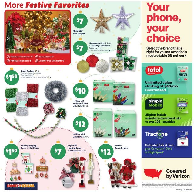 Catalogue Family Dollar from 11/23/2025