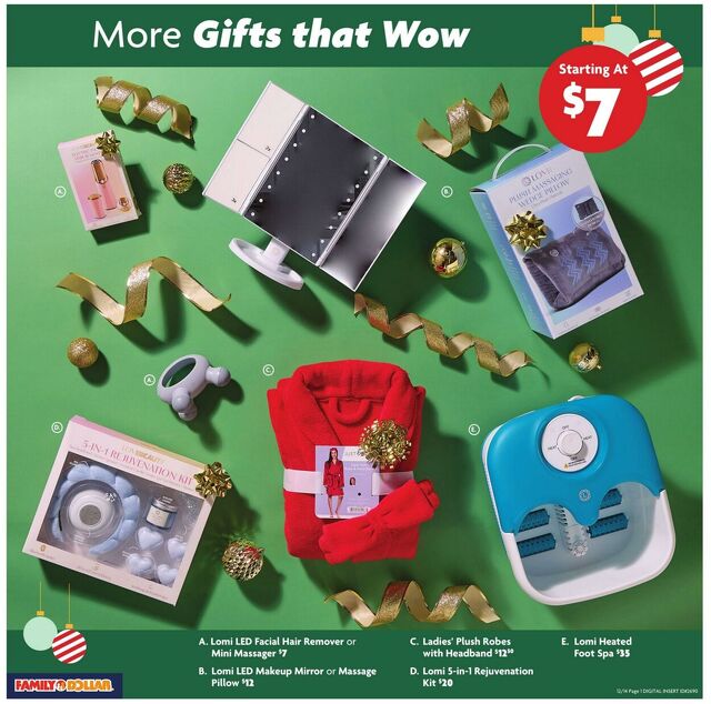Catalogue Family Dollar from 12/14/2025