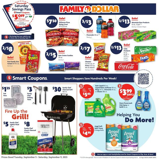 Catalogue Family Dollar from 09/05/2023