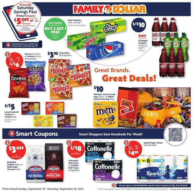 Catalogue Family Dollar from 09/10/2023