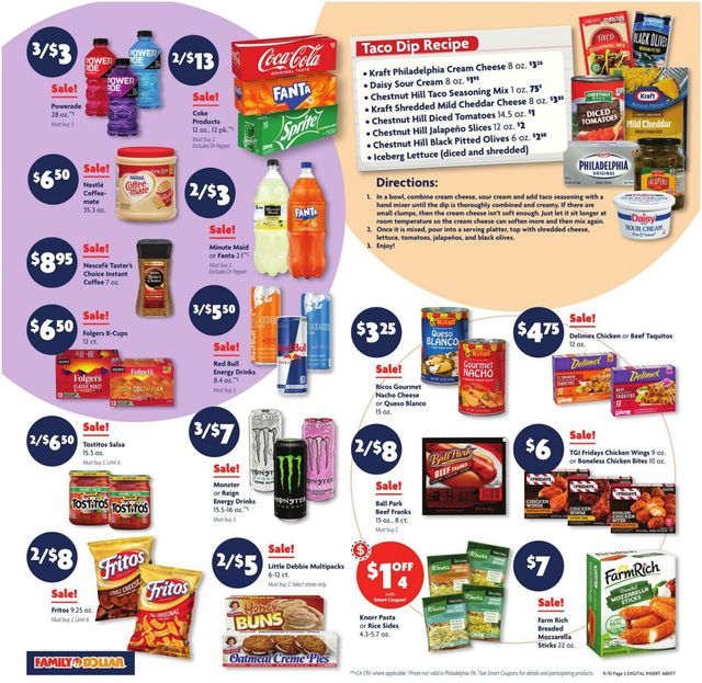 Catalogue Family Dollar from 09/10/2023