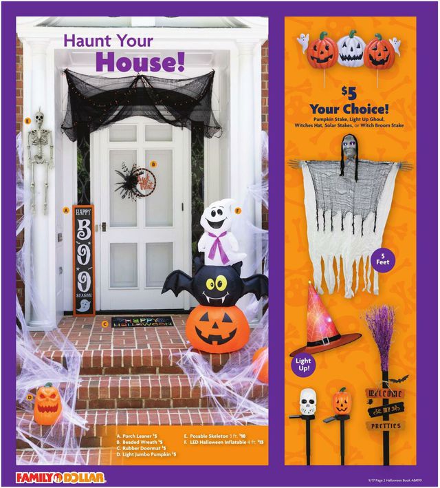 Catalogue Family Dollar from 09/17/2023