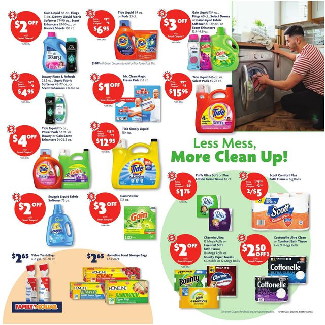 Catalogue Family Dollar from 09/24/2023
