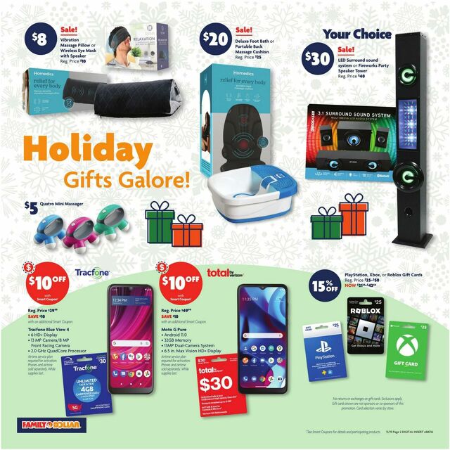 Catalogue Family Dollar from 11/19/2023