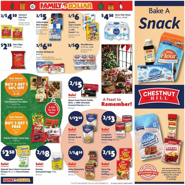 Catalogue Family Dollar from 12/03/2023