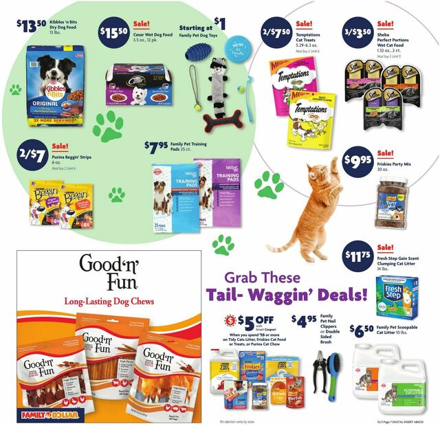 Catalogue Family Dollar from 12/03/2023