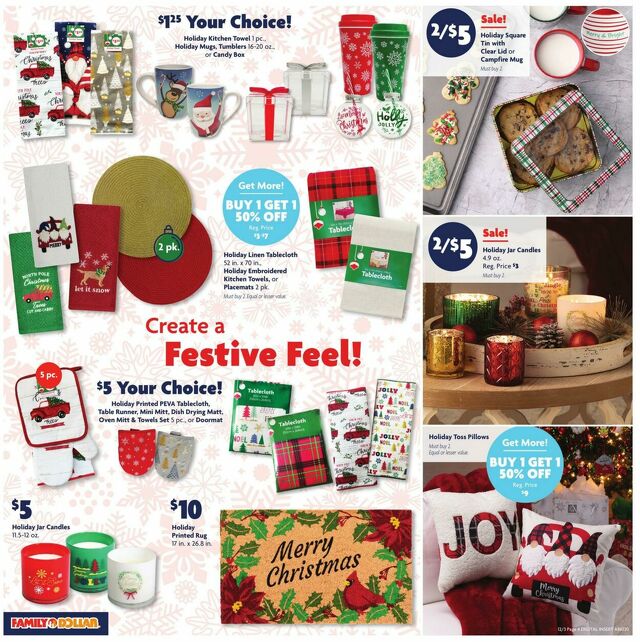 Catalogue Family Dollar from 12/03/2023