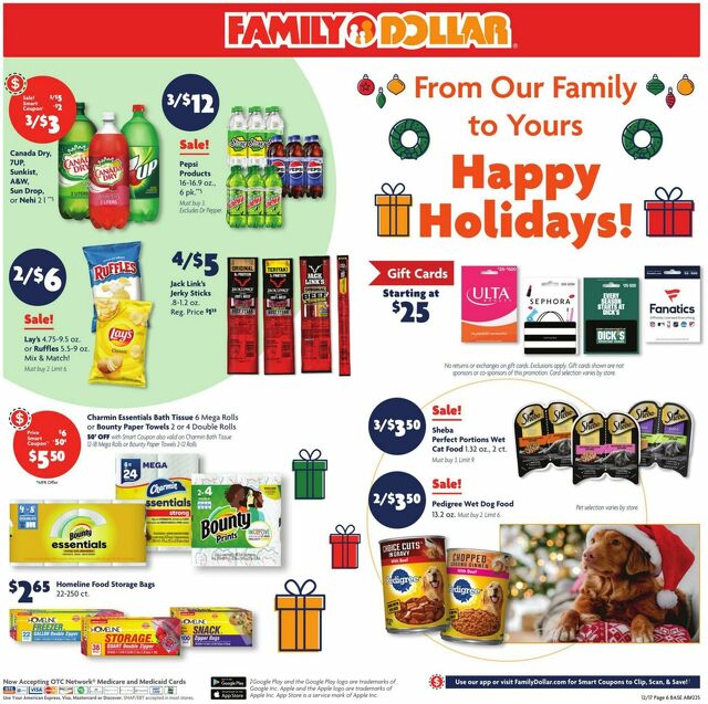 Catalogue Family Dollar from 12/17/2023