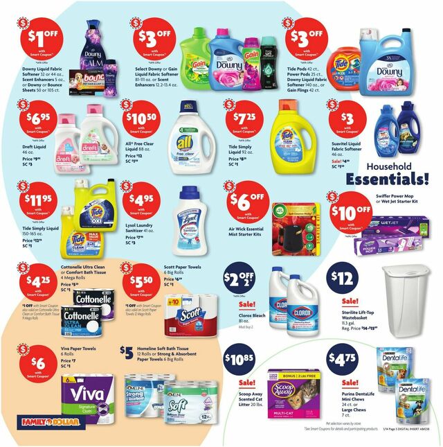 Catalogue Family Dollar from 01/14/2024