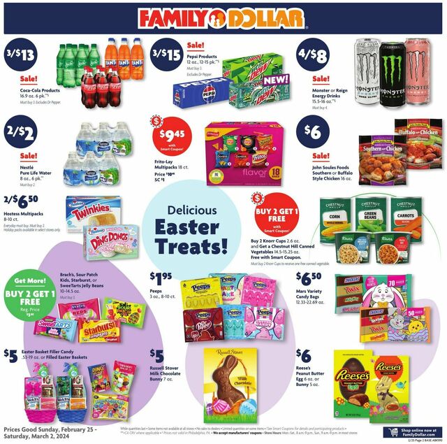 Catalogue Family Dollar from 02/25/2024