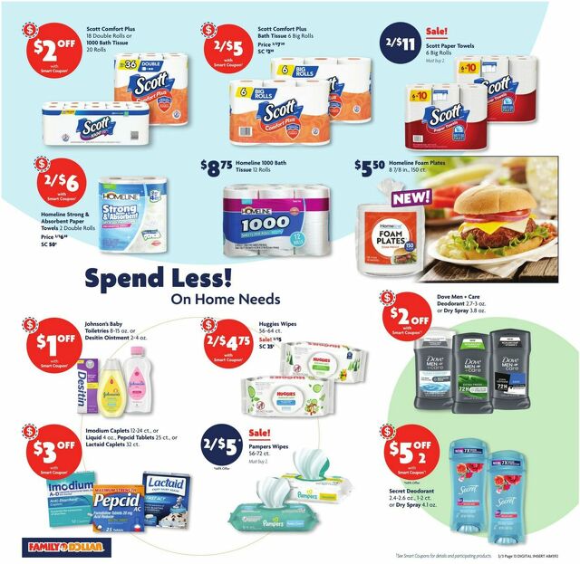 Catalogue Family Dollar from 03/03/2024