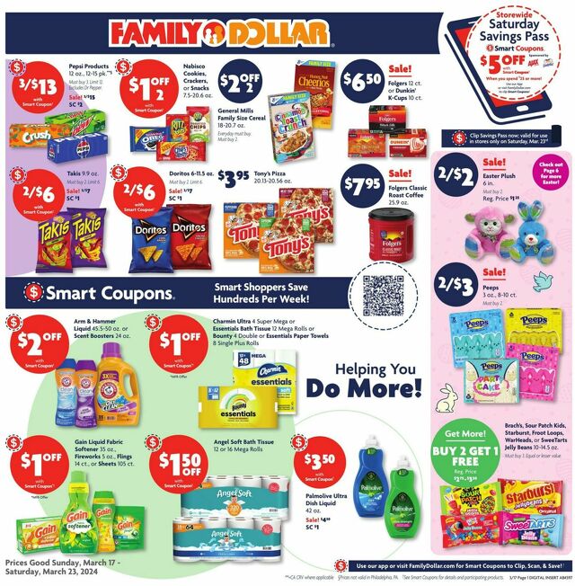 Catalogue Family Dollar from 03/17/2024