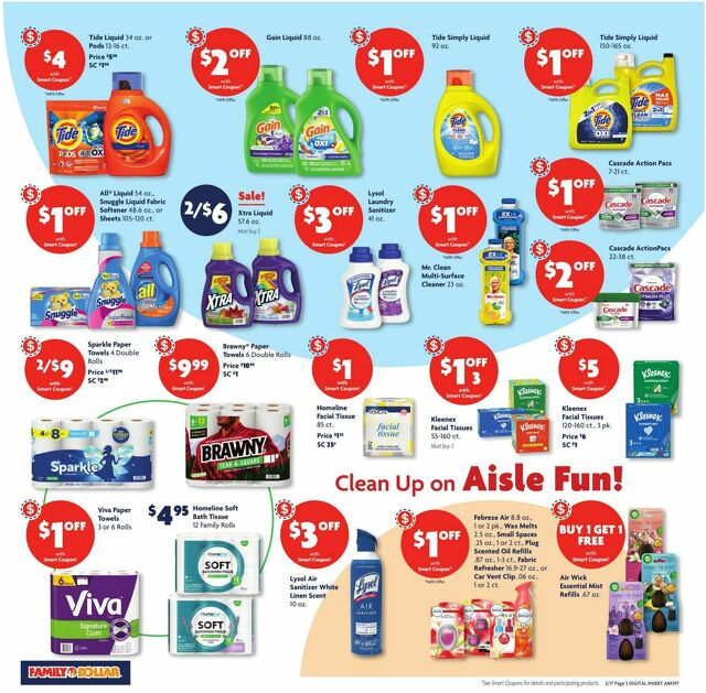 Catalogue Family Dollar from 03/17/2024