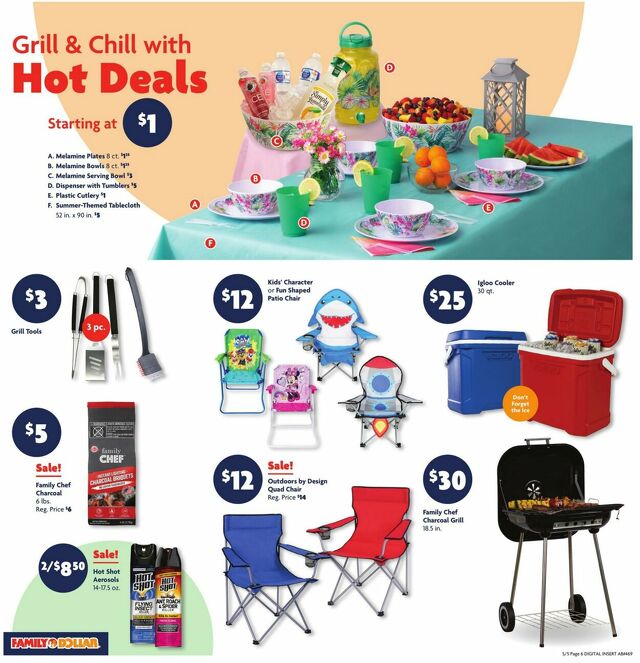 Catalogue Family Dollar from 05/05/2024