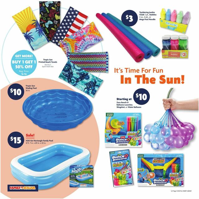 Catalogue Family Dollar from 05/05/2024