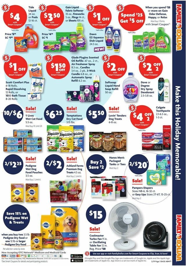 Catalogue Family Dollar from 05/19/2024