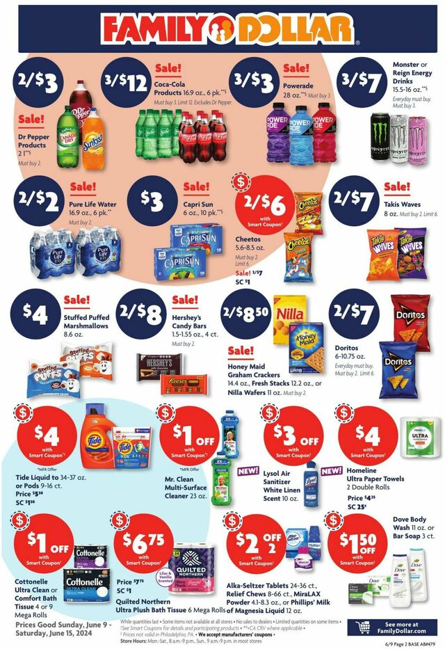 Catalogue Family Dollar from 06/09/2024