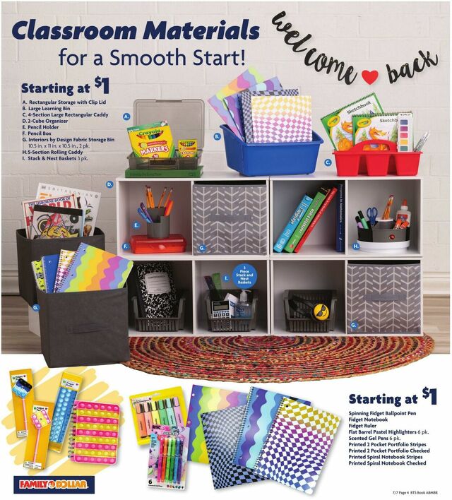 Catalogue Family Dollar from 07/07/2024