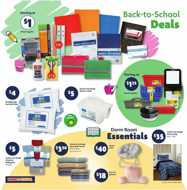 Catalogue Family Dollar from 07/14/2024