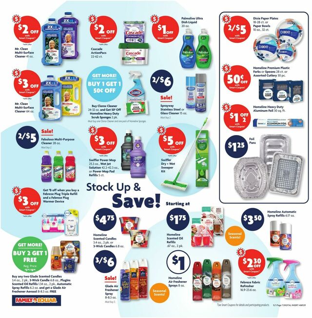 Catalogue Family Dollar from 09/03/2024