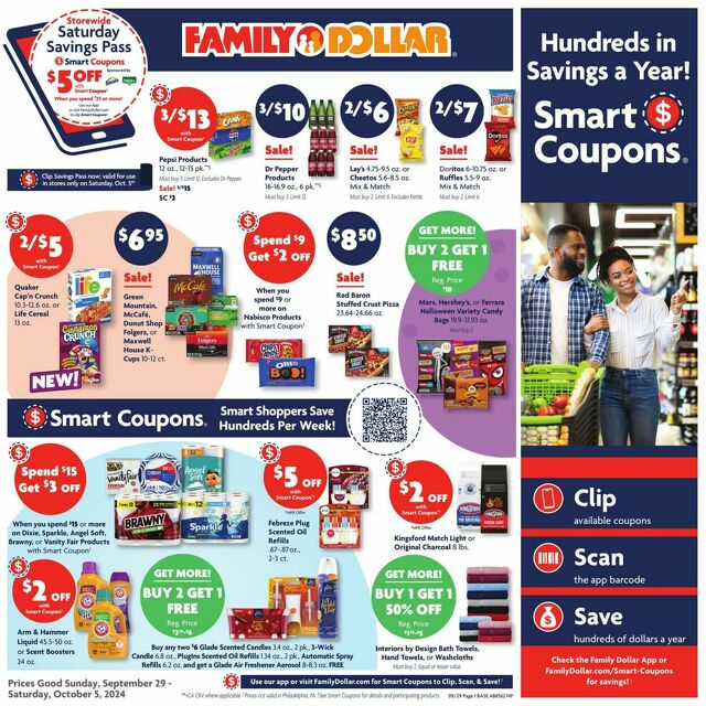 Catalogue Family Dollar from 09/29/2024