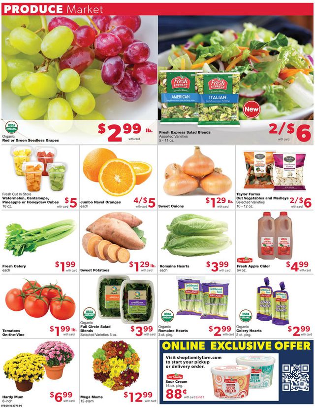 Catalogue Family Fare from 09/10/2023