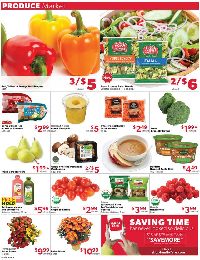 Catalogue Family Fare from 09/17/2023