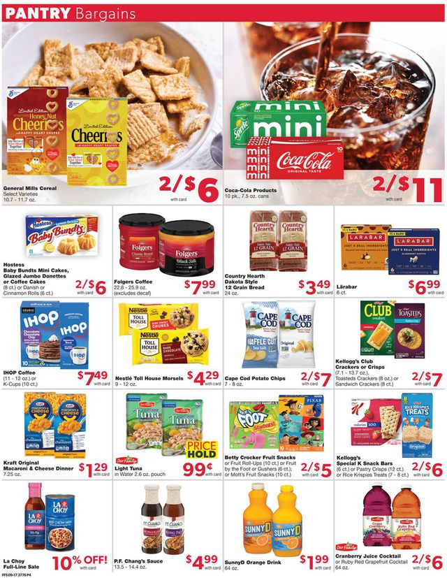 Catalogue Family Fare from 09/17/2023