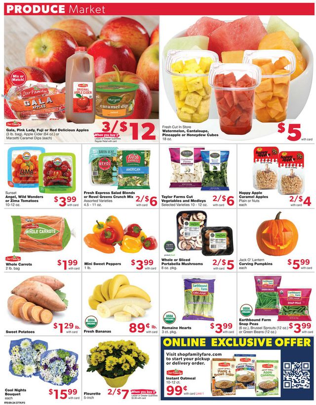 Catalogue Family Fare from 09/24/2023